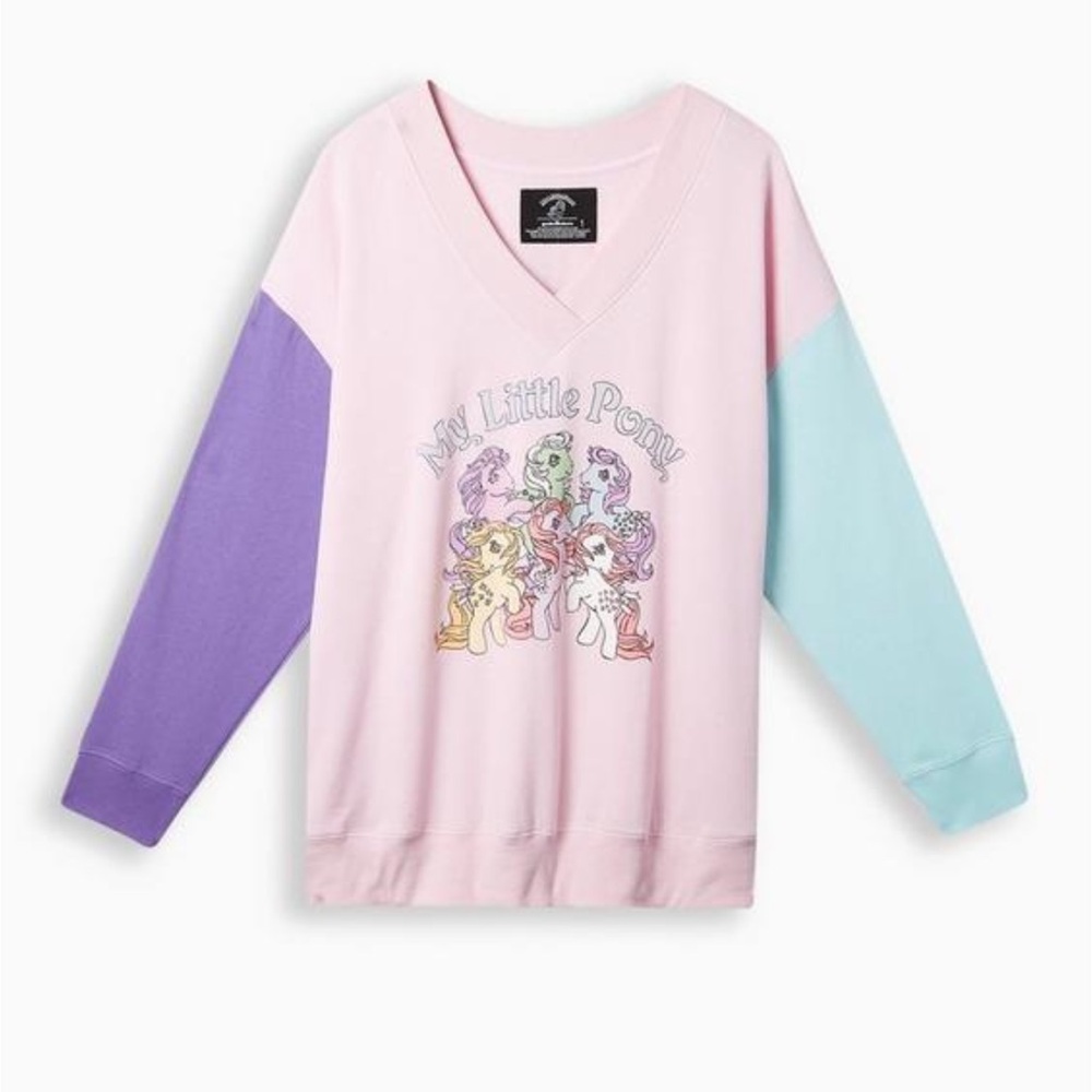 Torrid My Little Pony Cozy Fleece V-
Neck Sweatshirt